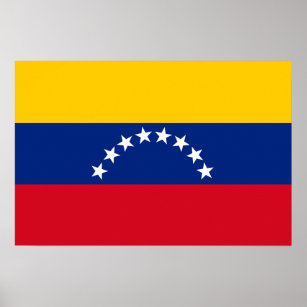 Venezuela fahndet patriotische Venezolaner Poster