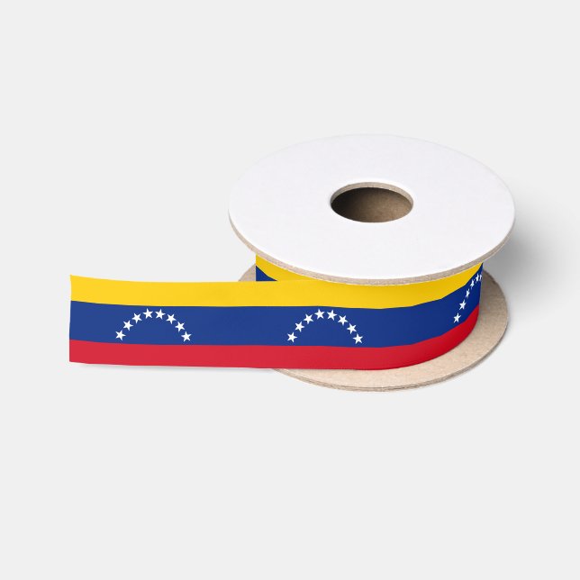 Venezuela fahndet patriotische Venezolaner Satinband (Spule)