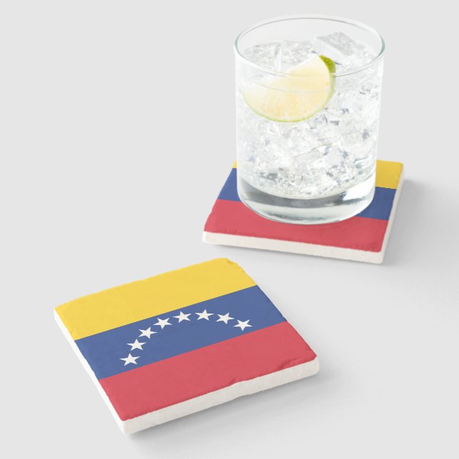 Venezuela fahndet patriotische Venezolaner Steinuntersetzer (Seitenansicht)