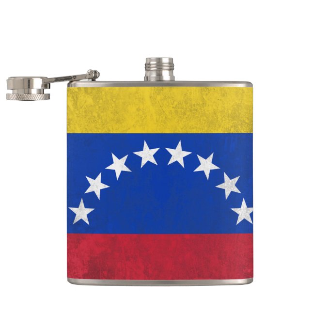 Venezuela Flachmann (Geöffnet)