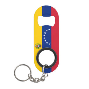 Venezuela Flag Gelb Blaue rote Sterne Patriotik  Mini Flaschenöffner