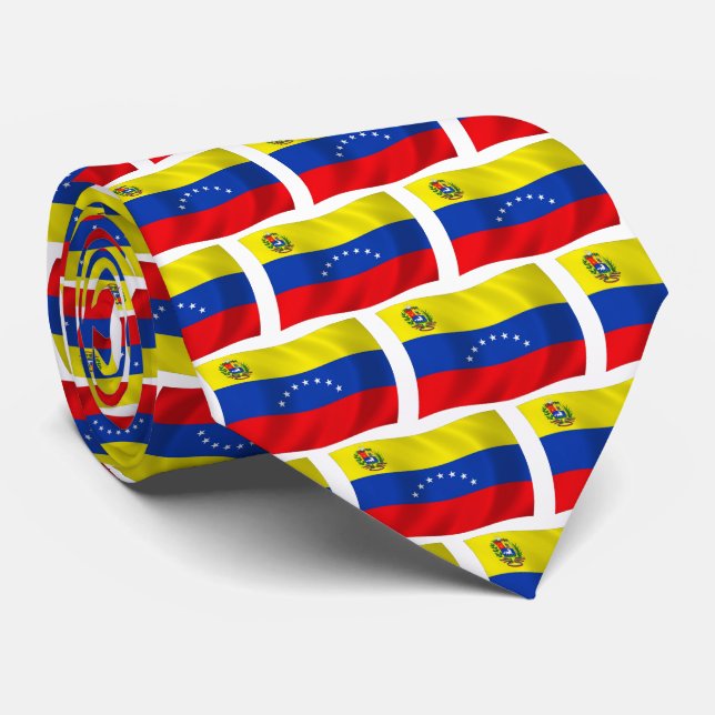 Venezuela Flag-Krawatte Krawatte (Gerollt)