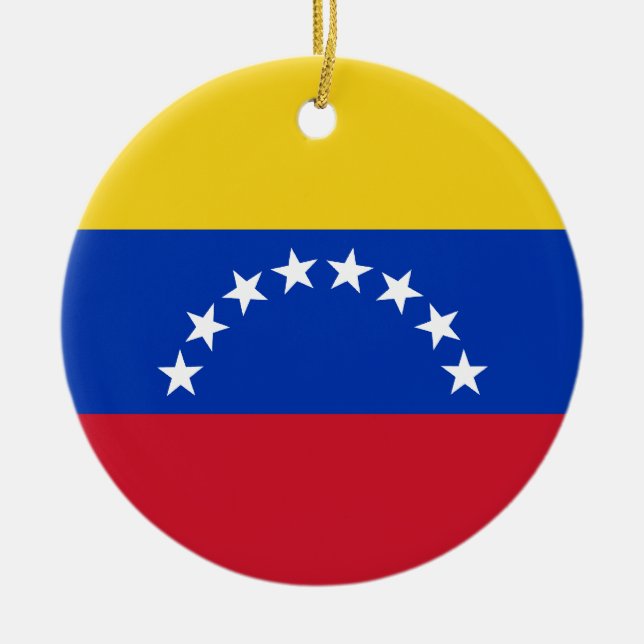 Venezuela Flag Ornament (Vorne)