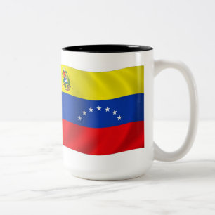 Venezuela Flag-Tasse Zweifarbige Tasse