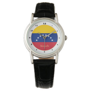 Venezuela Flag & Venezuela trendige Mode /Design Armbanduhr