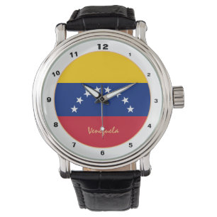Venezuela Flag & Venezuela trendige Mode /Design Armbanduhr
