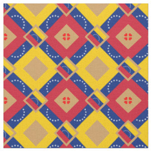 Venezuela Flag & Venezuela Trendy Fabry Mode Stoff
