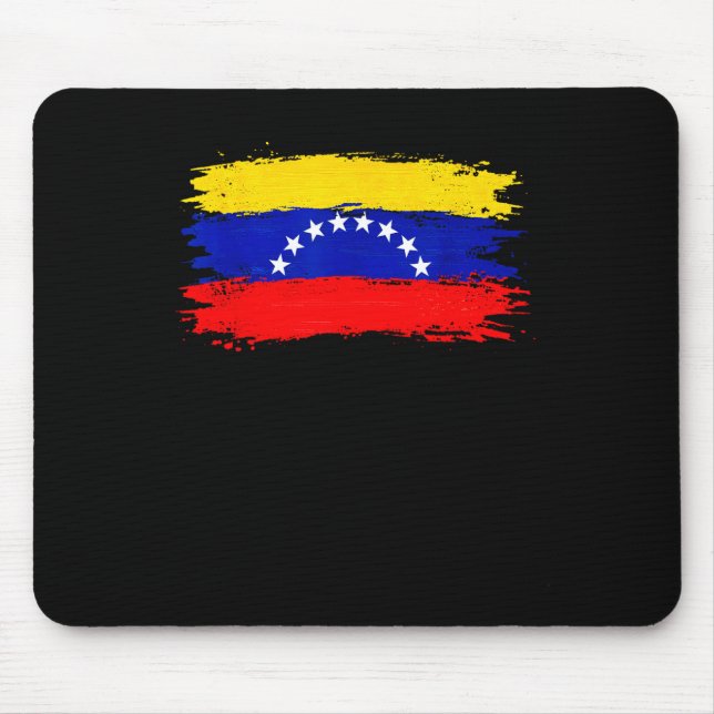 Venezuela-Flagge 2026 Libre Frieden  Mousepad (Vorne)