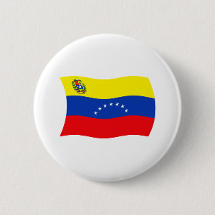 Venezuela-Flagge-Button Button