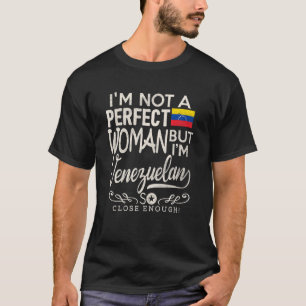 Venezuela Flagge Frau venezolanischen Pride Souven T-Shirt