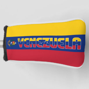 Venezuela Flagge Hübsche Patriotische Golf-Schlagh Golf Headcover