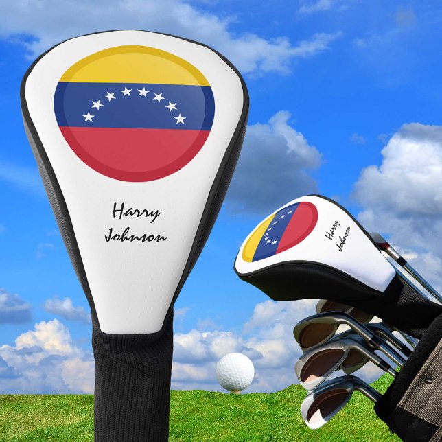 Venezuela Flagge & Mit Monogramm Golf Clubs Abdeck Golf Headcover (Von Creator hochgeladen)