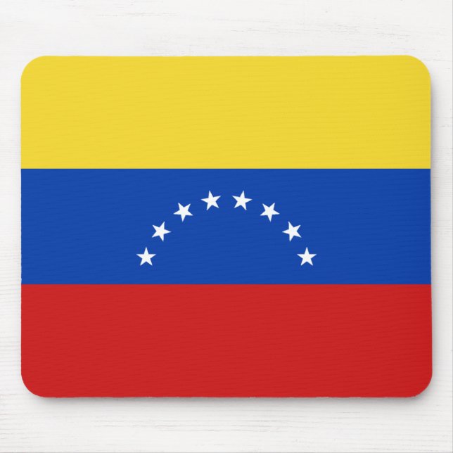 Venezuela-Flagge Mousepad (Vorne)