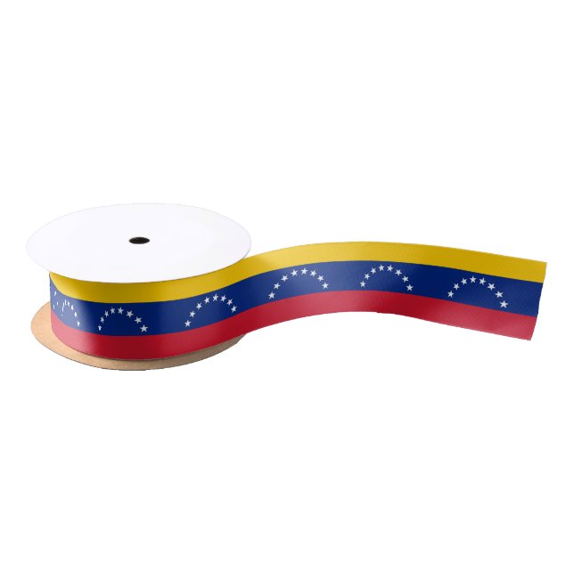 Venezuela-Flagge Satinband (Spule)