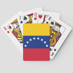 Venezuela-Flagge Spielkarten