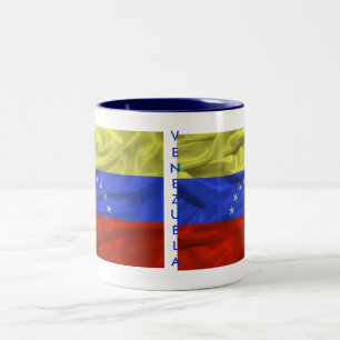 Venezuela-Flaggen-Tasse Zweifarbige Tasse
