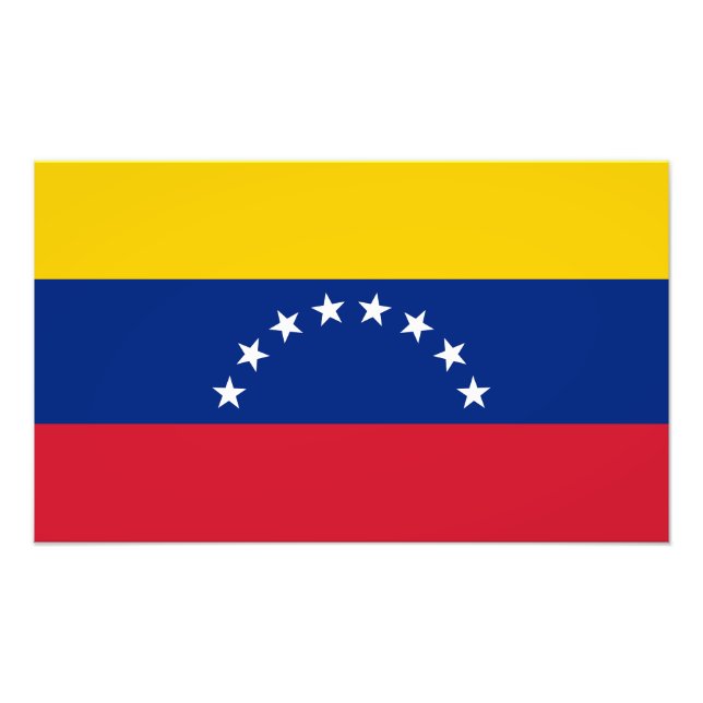 Venezuela Fotodruck (Vorne)