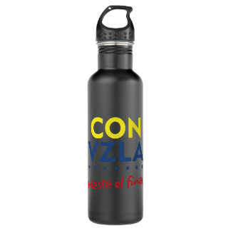 Venezuela Hasta el final Shirt Edelstahlflasche