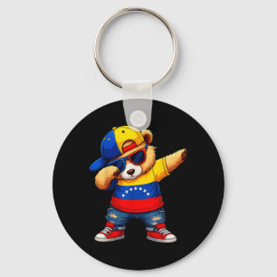 Venezuela Hispanic Heritage Venezolanischer Bär Schlüsselanhänger