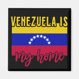 Venezuela ist meine Zuhause Flag Magnet