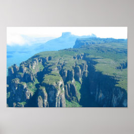 Venezuela Landscape from Airplane Photo Poster