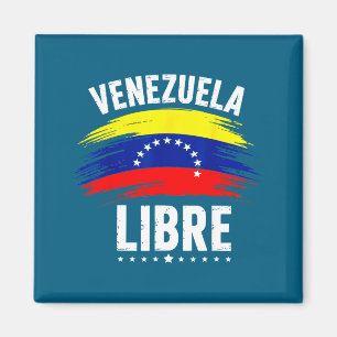 Venezuela Libre 2026 Venezuela Herz Flagge Magnet