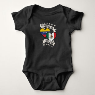 Venezuela Mexikanisches Herzblatt Venezuela Mexiko Baby Strampler