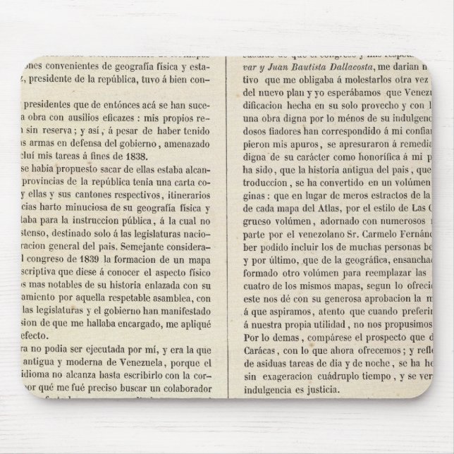 Venezuela Mousepad (Vorne)