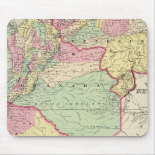 Venezuela, New Granada und Ecuador Mousepad