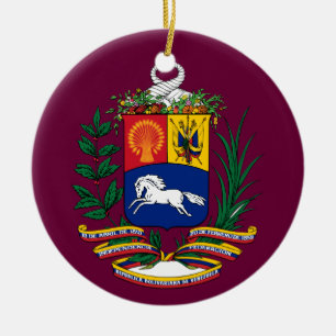 VENEZUELA* Ornement de Noël personnalisé