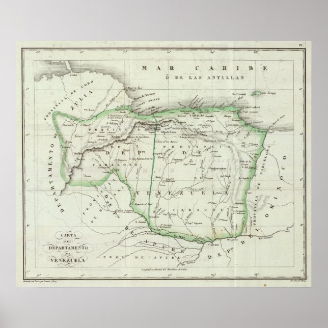 Venezuela Poster (Vorne)