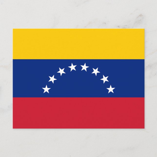 Venezuela Postkarte (Vorderseite)