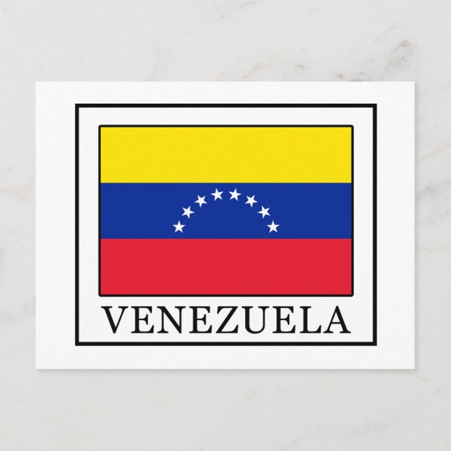 Venezuela Postkarte (Vorderseite)