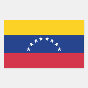 Venezuela Rechteckiger Aufkleber