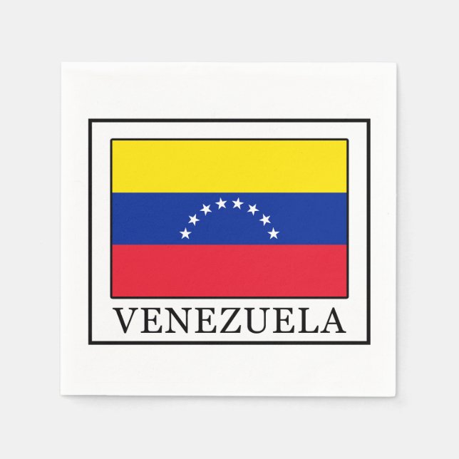 Venezuela Serviette (Vorderseite)