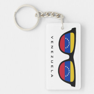 Venezuela Shades benutzerdefinierte Text- und Farb Schlüsselanhänger