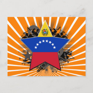 Venezuela Stern Postkarte