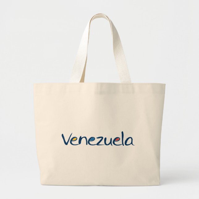 Venezuela-Tasche Jumbo Stoffbeutel (Vorne)