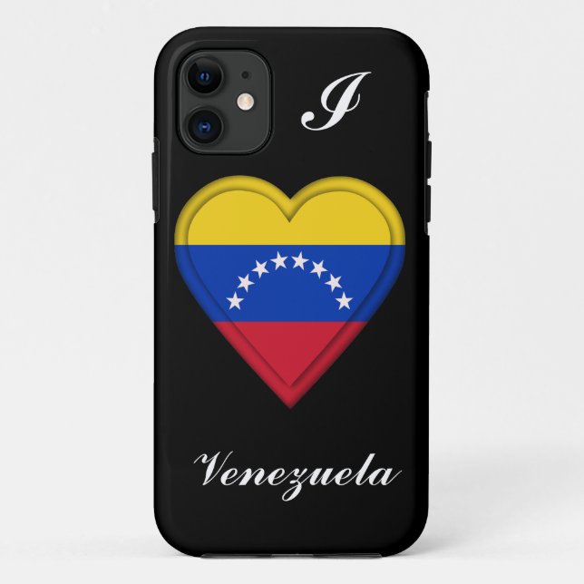 Venezuela-Venezolanerflagge Case-Mate iPhone Hülle (Rückseite)
