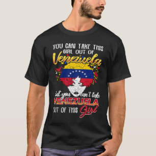 Venezuela Venezolanisches Mädchen T-Shirt