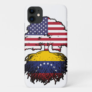 Venezuela Venezuelan American USA Tree Roots Flag Case-Mate iPhone Hülle
