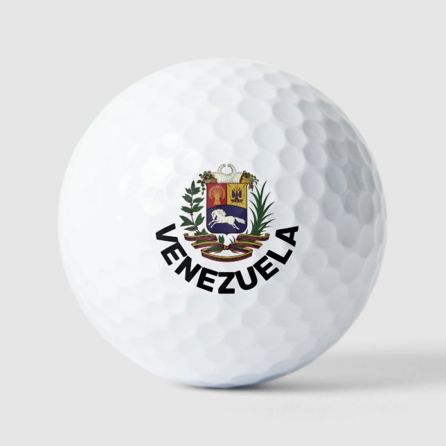 Venezuela-Wappen Golfball (Vorderseite)