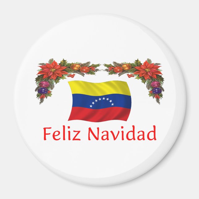 Venezuela Weihnachten Magnet (Vorne)