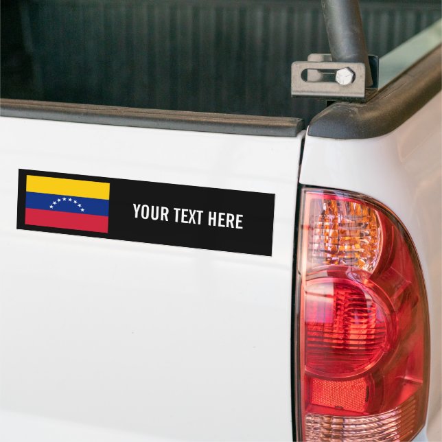 Venezuelan flag custom bumper sticker for car autoaufkleber (Auf Lkw)