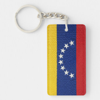 Venezuelan flag embroidery style design schlüsselanhänger
