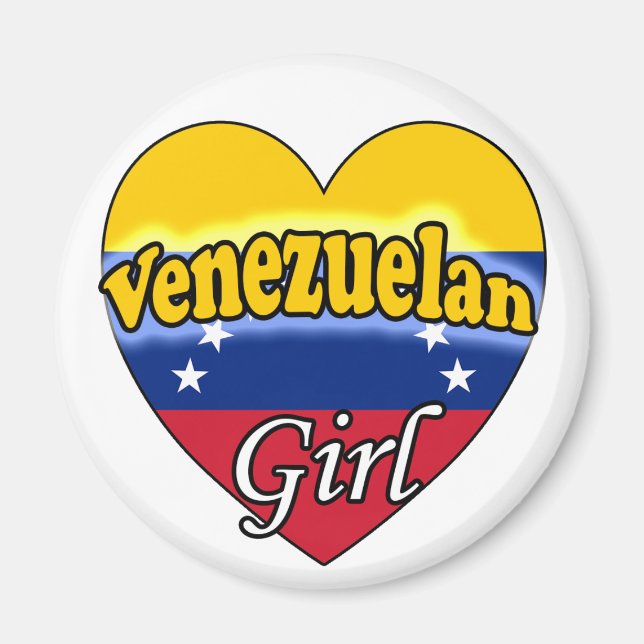 Venezuelan Girl Magnet (Vorne)