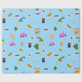 Venezuelan motifs geschenkpapier