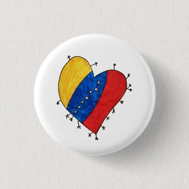 Venezuelan Nostalgia Button (Vorderseite)
