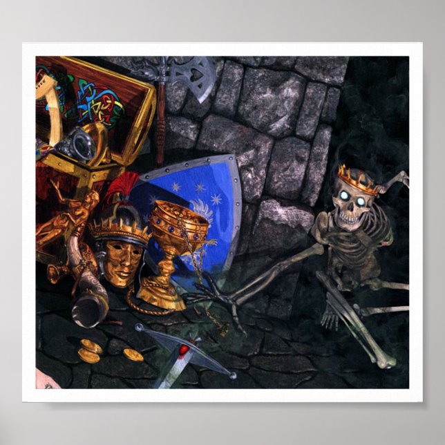 Vengeful Dead Print Poster (Vorne)