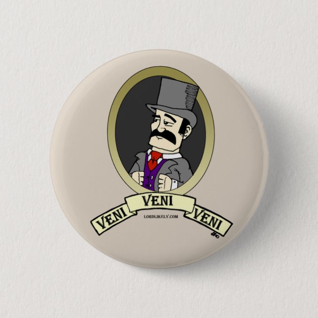 Veni Abzeichen Button (Vorderseite)